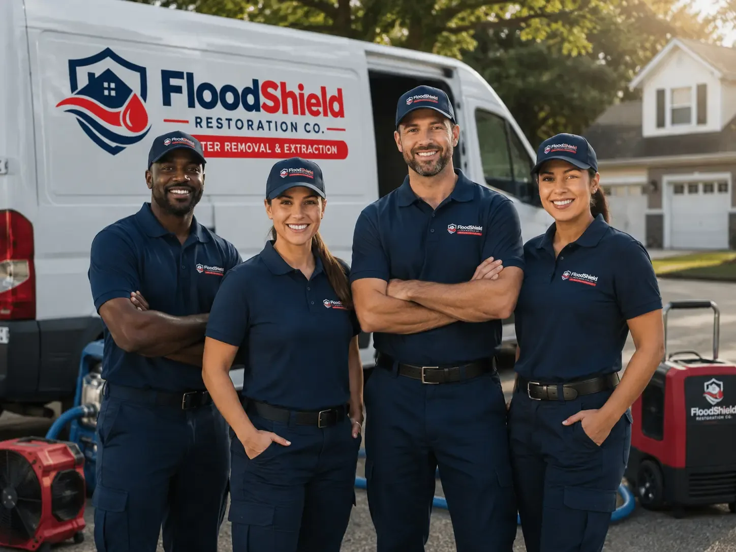 Flood Damage Restoration company in Roundhead, OH